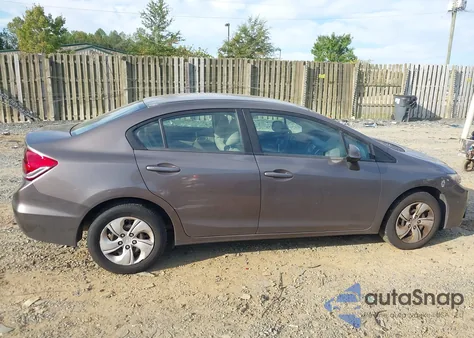 2013 Honda Civic Lx from USA, damaged, VIN 2HGFB2F59DH590401